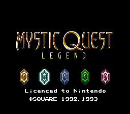 Mystic Quest Legend (France)
