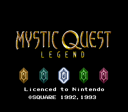 Mystic Quest Legend (Europe)