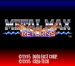 Metal Max Returns (Japan)