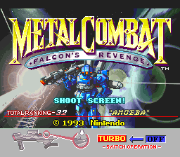 Metal Combat - Falcon's Revenge (Europe)
