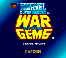 Marvel Super Heroes - War of the Gems (Europe)