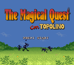 Magical Quest Starring Mickey Mouse, The (Italy)