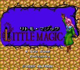 Little Magic (Japan) on snes
