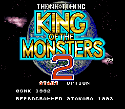 King of the Monsters 2 - The Next Thing (Japan)