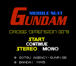 Kidou Senshi Gundam - Cross Dimension 0079 (Japan) [En by Aeon Genesis v1.0] (~Mobile Suit Gundam - Cross Dimension 0079)