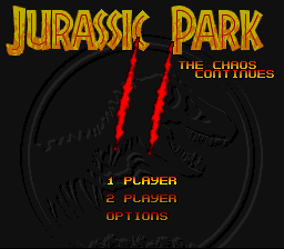 Jurassic Park II - The Chaos Continues (Europe) (En,Fr,De,It)