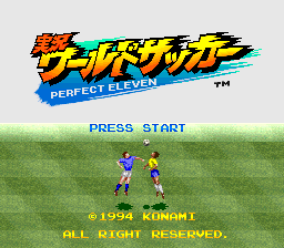 Jikkyou World Soccer - Perfect Eleven (Japan)