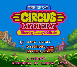 Great Circus Mystery Starring Mickey & Minnie, The (Europe)