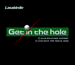 Get in the Hole (Japan)