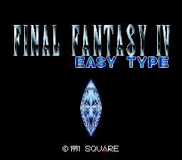 Final Fantasy IV - Easy Type (Japan)