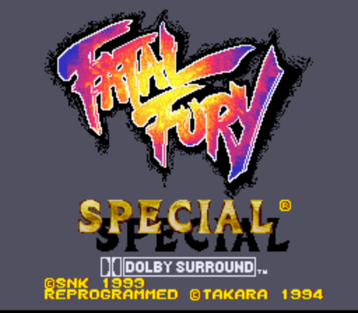 Fatal Fury Special (Europe)