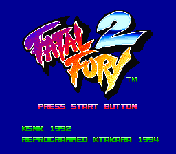 Fatal Fury 2 (Europe)