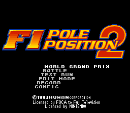 F1 Pole Position 2 (Europe)