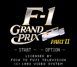 F-1 Grand Prix - Part II (Japan)