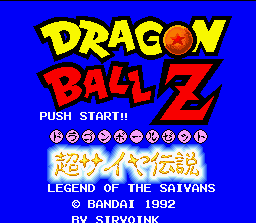 Dragon Ball Z - Super Saiya Densetsu (Japan) (Rev 1) [En by Klepto v0.96] (~Dragon Ball Z - Legend of the Saiyans) (Incomplete)