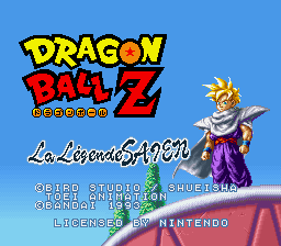 Dragon Ball Z - La Legende Saien (France)