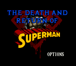 Death and Return of Superman, The (Europe)