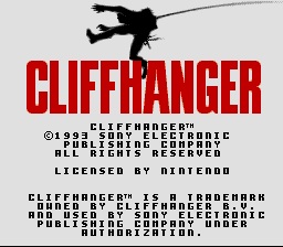 Cliffhanger (Europe)
