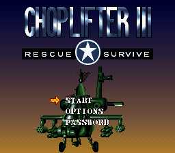 Choplifter III - Rescue Survive (Japan)