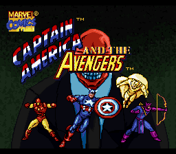 Captain America and the Avengers (Europe)