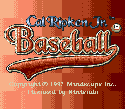 Cal Ripken Jr. Baseball (Europe)