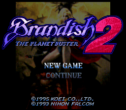 Brandish 2 - The Planet Buster (Japan)