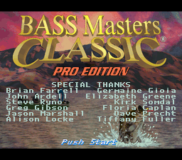 BASS Masters Classic - Pro Edition (Europe)