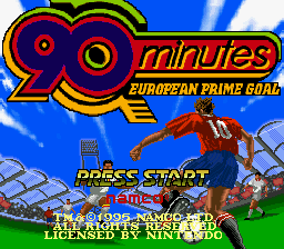 90 Minutes - European Prime Goal (Europe)