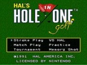 HALs Hole in One Golf