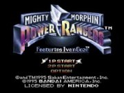 Mighty Morphin Power Rangers - The Movie on Snes
