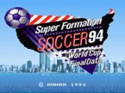 Super Formation Soccer 94 - World Cup Final Data
