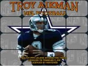 Troy Aikman NFL Football on Snes