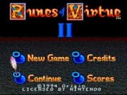 Ultima - Runes of Virtue II on Snes