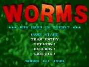 Worms on Snes